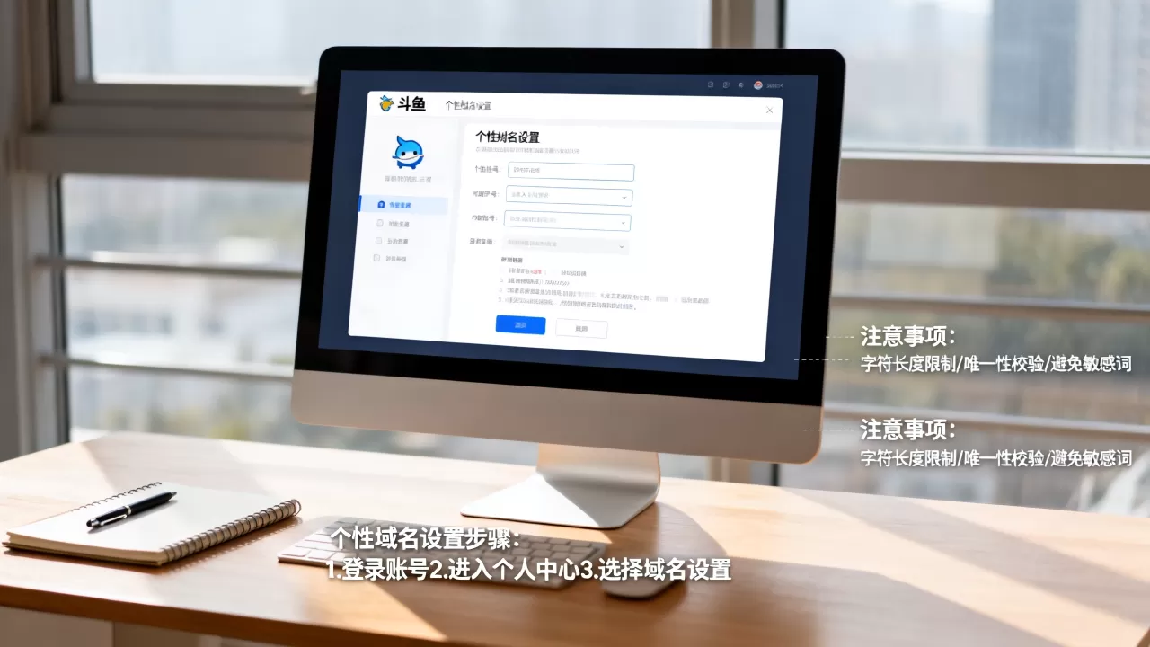 斗鱼个性域名怎么设置才好?,填写时需要注意什么 斗鱼个性域名怎么设置才好?,填写时需要注意什么