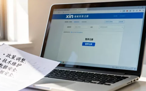 最新xin域名为何突然暂停注册，xin域名暂停注册原因是什么