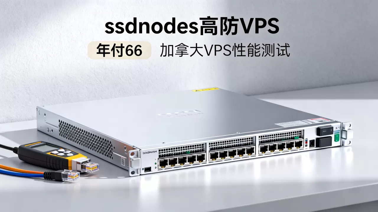 ssdnodes高防VPS年付66值不值?加拿大VPS性能如何 ssdnodes高防VPS年付66值不值?加拿大VPS性能如何