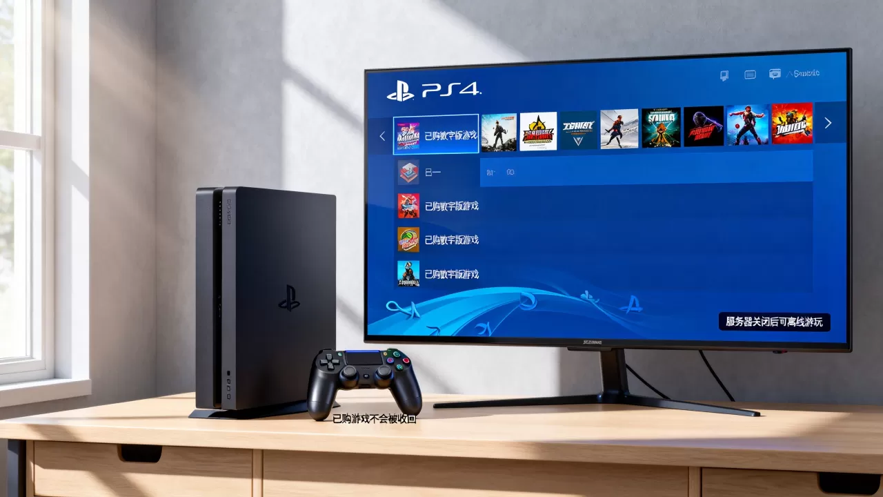 PS4服务器关闭后数字版还能玩吗,已购游戏会被收回吗 PS4服务器关闭后数字版还能玩吗,已购游戏会被收回吗