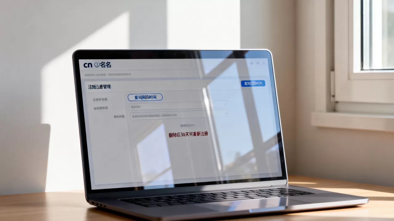 如何查询cn域名删除时间,删除后多久可重新注册 如何查询cn域名删除时间,删除后多久可重新注册