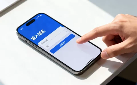 手机怎样才能点开域名官网,具体怎么操作？