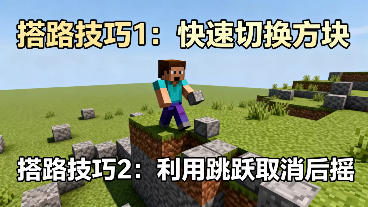 我的世界手游ice服务器怎么练搭路最快,有哪些技巧? 我的世界手游ice服务器怎么练搭路最快,有哪些技巧?