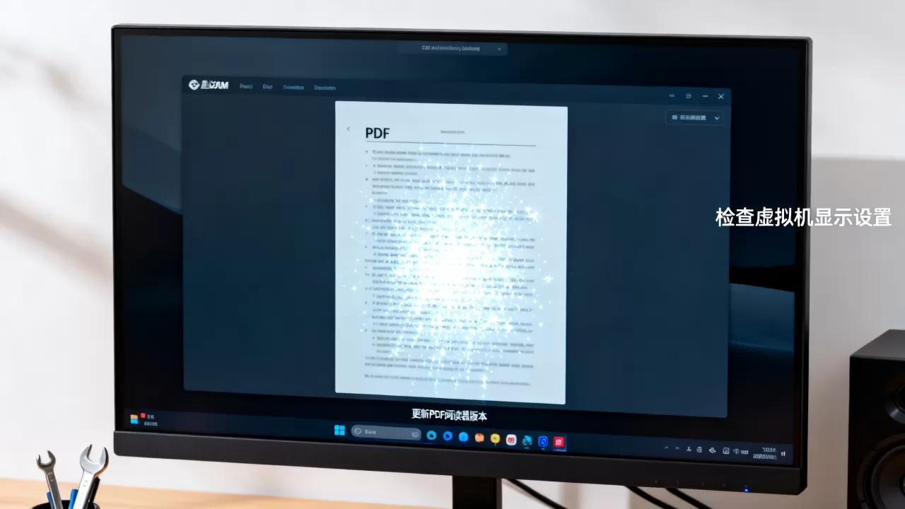 为什么虚拟机中的PDF闪烁不停,怎么办? 为什么虚拟机中的PDF闪烁不停,怎么办?