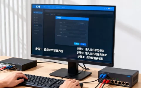 lvs怎么绑定域名？，具体有哪些配置步骤
