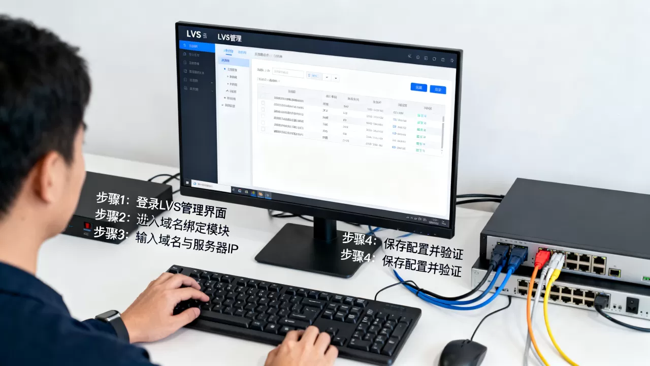 lvs怎么绑定域名?,具体有哪些配置步骤 lvs怎么绑定域名?,具体有哪些配置步骤