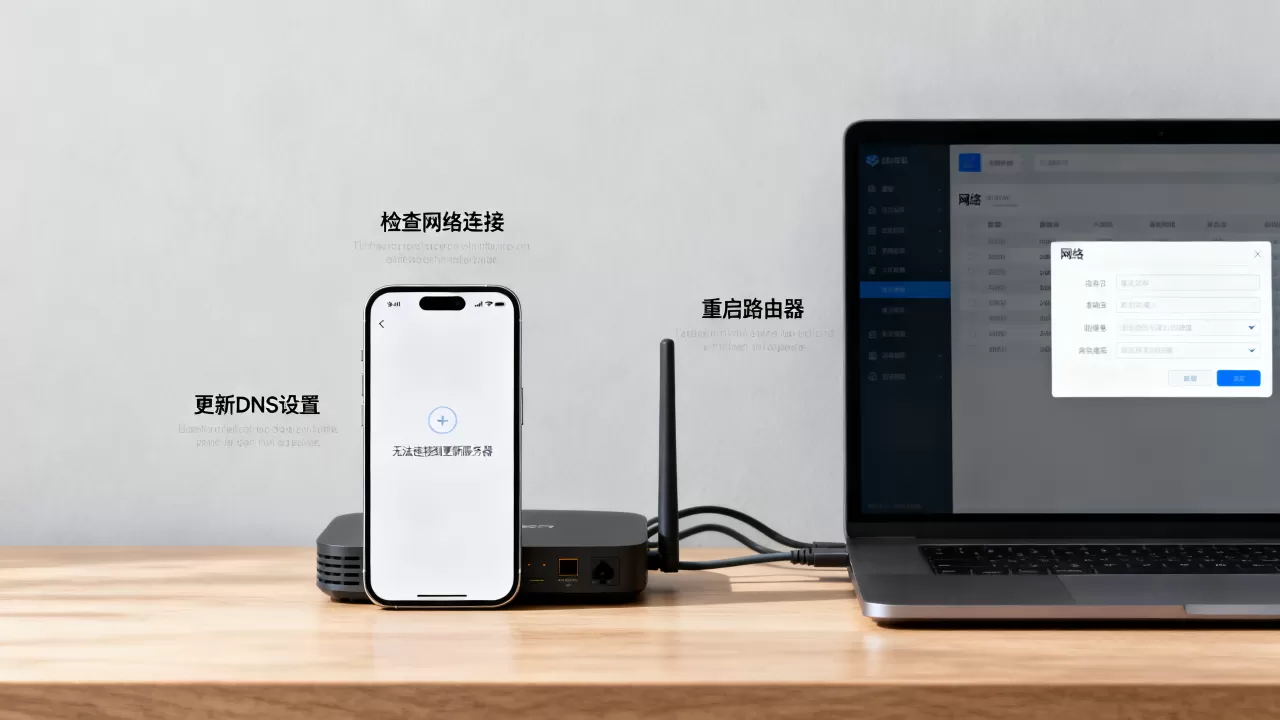 为什么无法连接到iPhone更新服务器,怎么办? 为什么无法连接到iPhone更新服务器,怎么办?