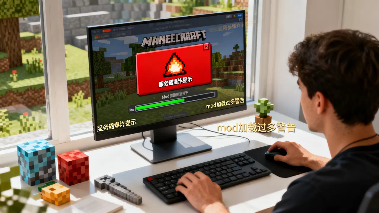 我的世界服务器爆炸了怎么办,mod加载过多怎么解决? 我的世界服务器爆炸了怎么办,mod加载过多怎么解决?