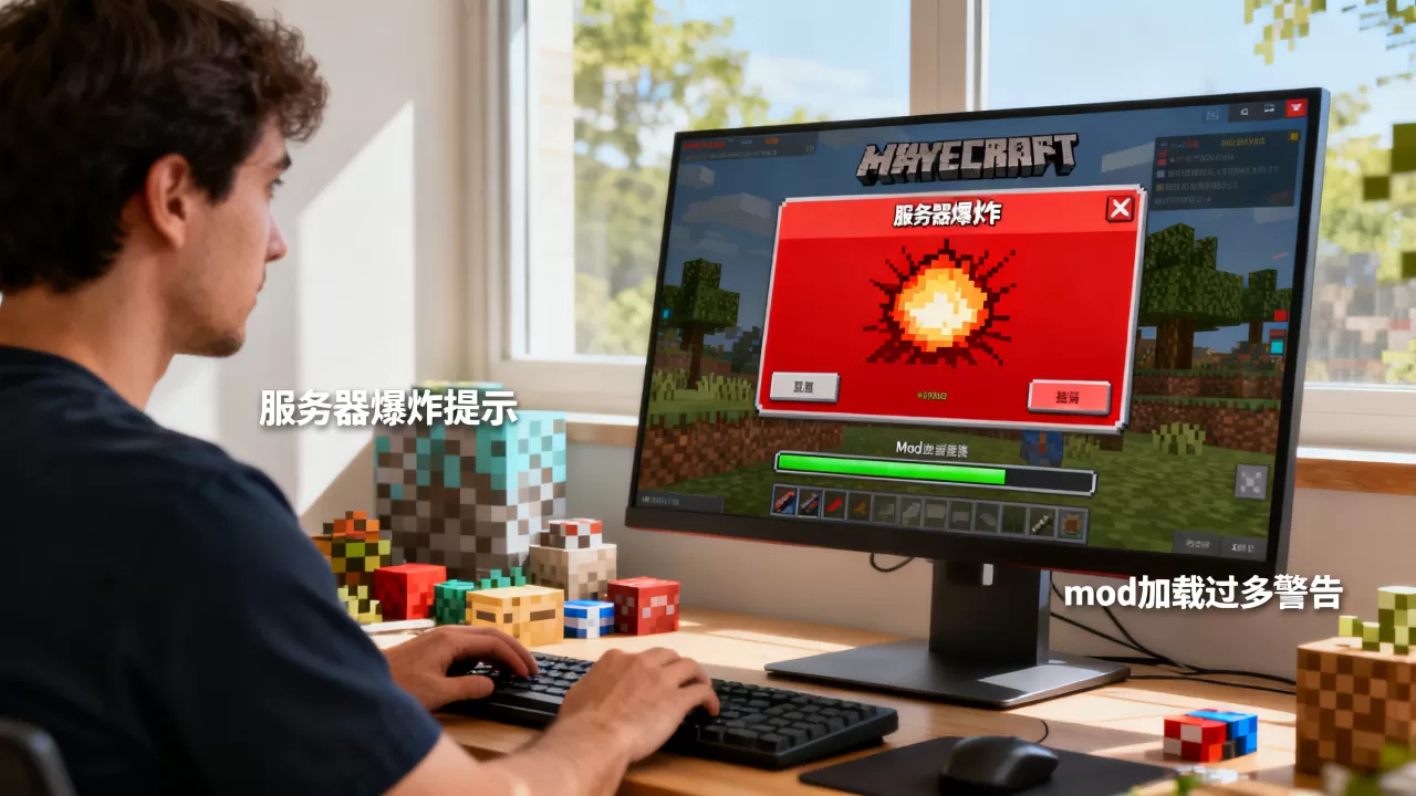 我的世界服务器爆炸了怎么办,mod加载过多怎么解决? 我的世界服务器爆炸了怎么办,mod加载过多怎么解决?
