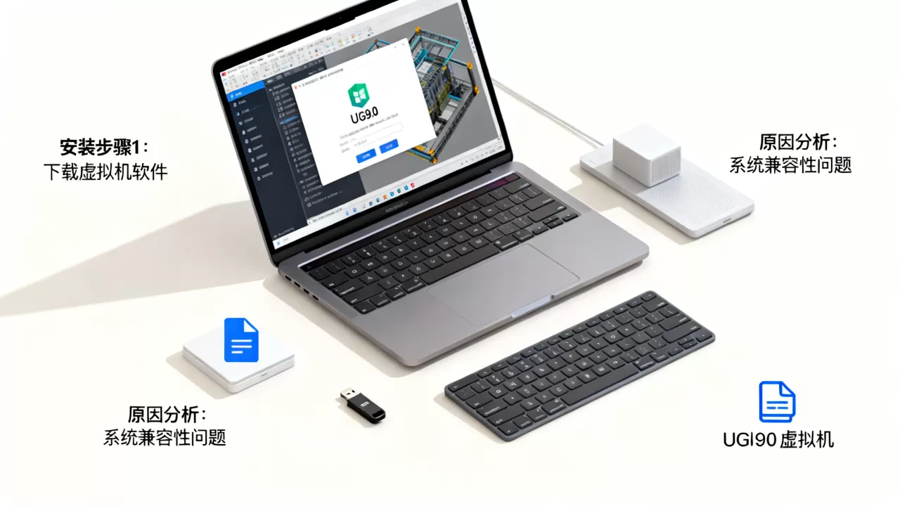 ug9.0虚拟机怎么装,打不开是什么原因? ug9.0虚拟机怎么装,打不开是什么原因?