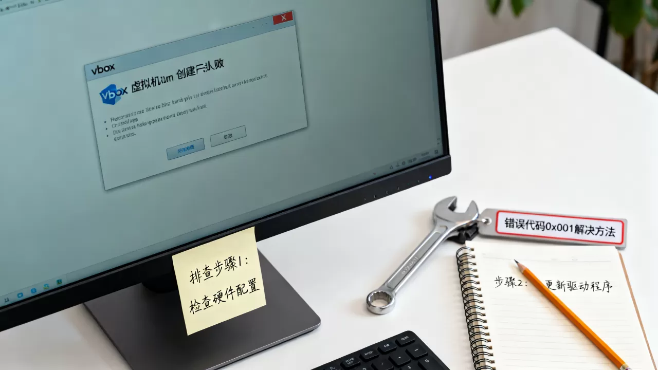 vbox虚拟机创建失败如何排查?错误代码解决方法有哪些? vbox虚拟机创建失败如何排查?错误代码解决方法有哪些?
