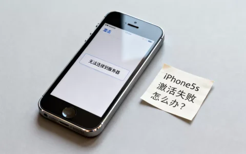 苹果5s激活连不上服务器咋办，iPhone5s激活失败怎么办