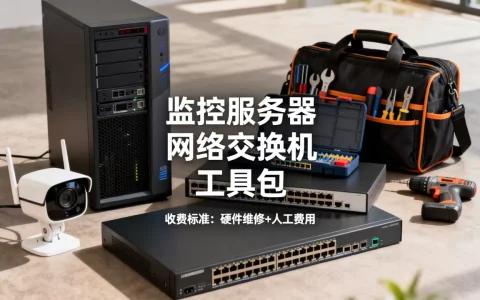 监控维修需要哪些服务器，怎么收费？