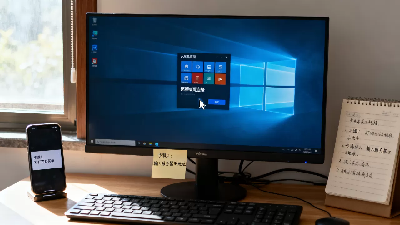 win10系统怎么远程桌面连接服务器?,具体步骤是什么? win10系统怎么远程桌面连接服务器?,具体步骤是什么?