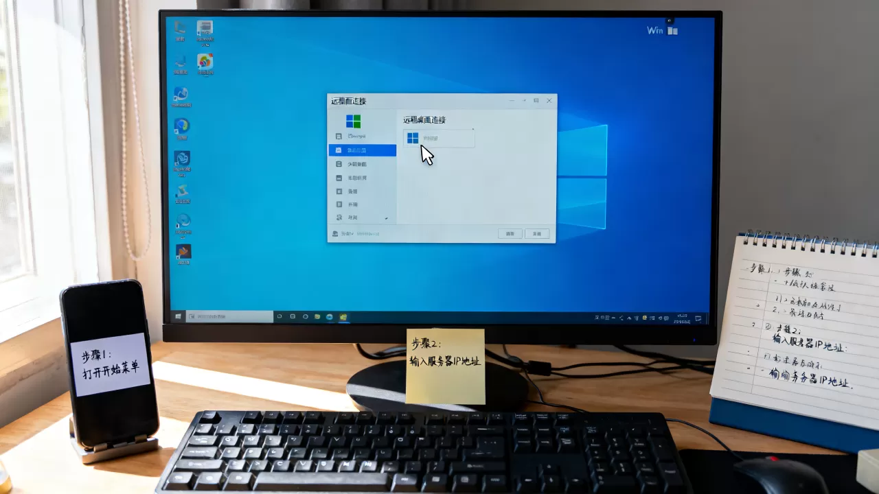 win10系统怎么远程桌面连接服务器?,具体步骤是什么? win10系统怎么远程桌面连接服务器?,具体步骤是什么?