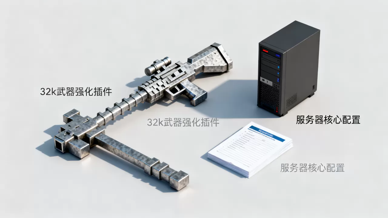 我的世界32k武器服务器怎么做,需要哪些插件? 我的世界32k武器服务器怎么做,需要哪些插件?