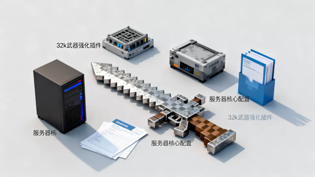我的世界32k武器服务器怎么做,需要哪些插件? 我的世界32k武器服务器怎么做,需要哪些插件?