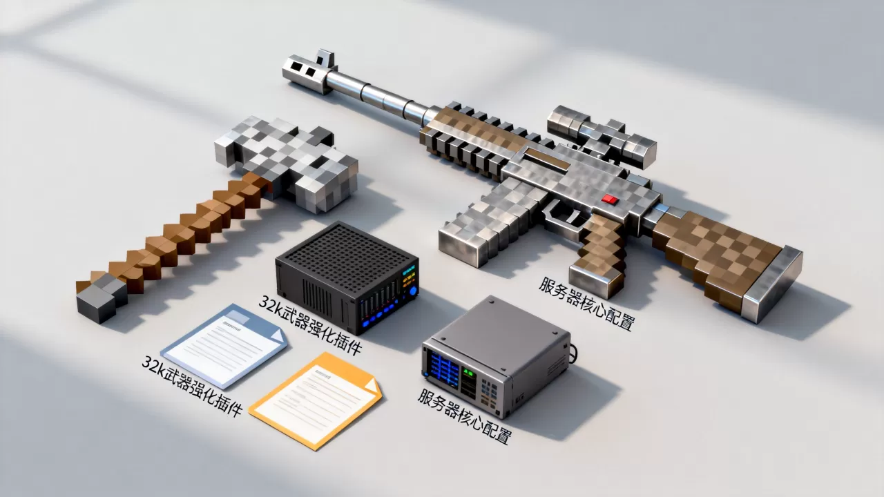 我的世界32k武器服务器怎么做,需要哪些插件? 我的世界32k武器服务器怎么做,需要哪些插件?