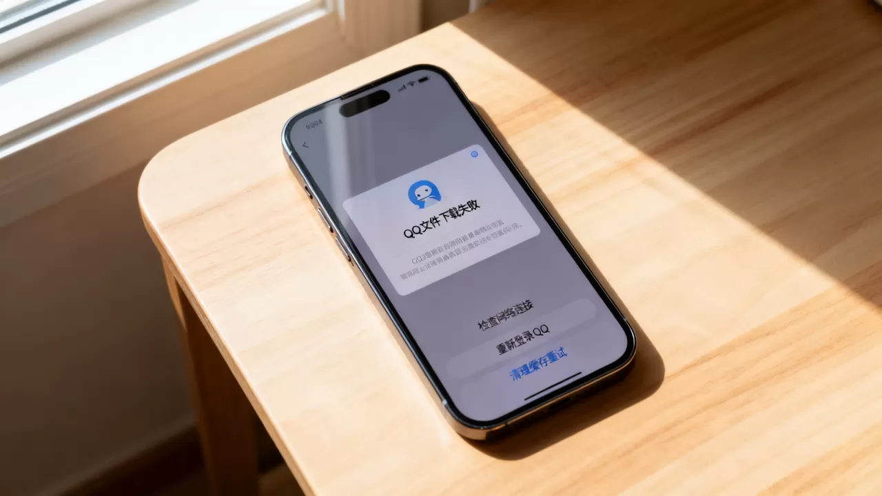 QQ文件未上传服务器下载失败怎么办,手机QQ下载失败怎么解决 QQ文件未上传服务器下载失败怎么办,手机QQ下载失败怎么解决