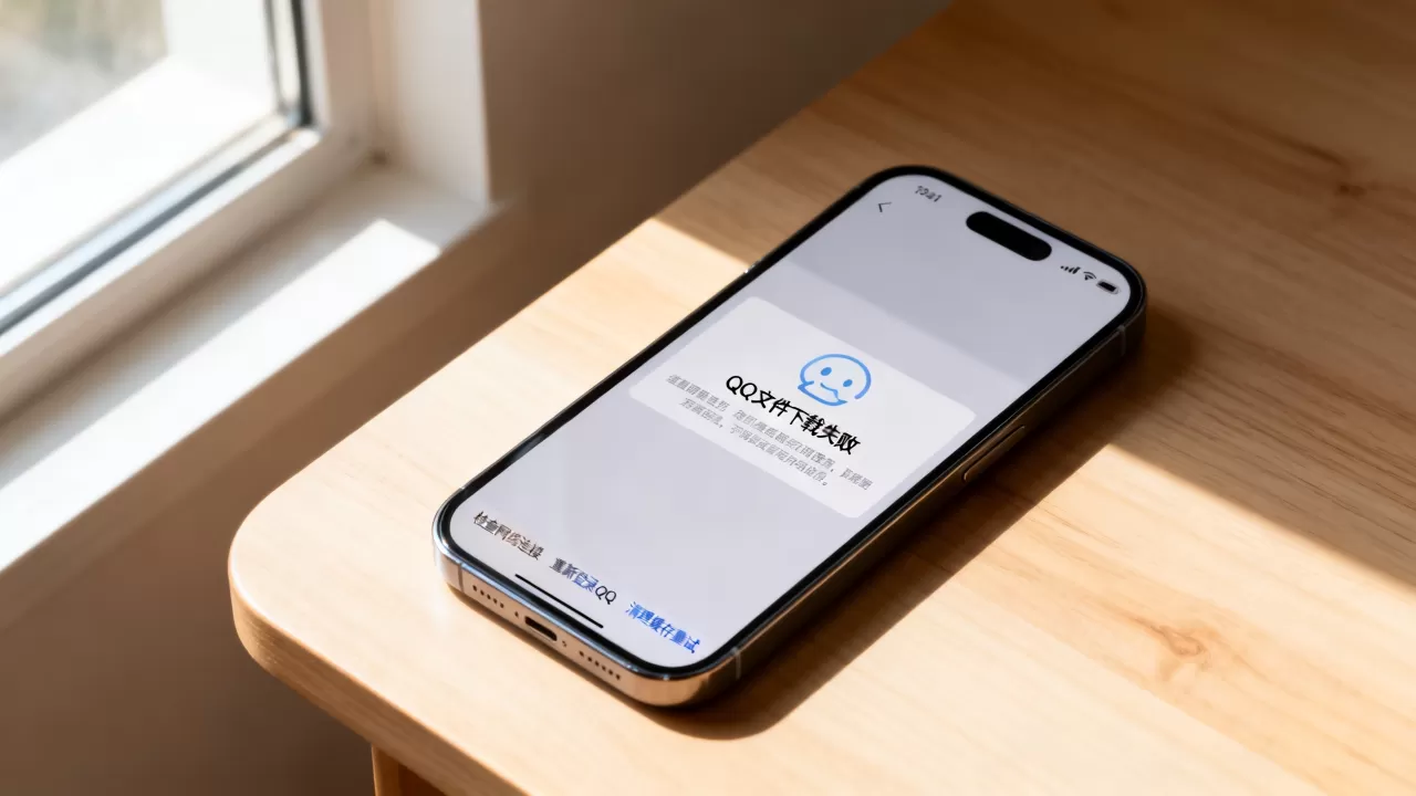 QQ文件未上传服务器下载失败怎么办,手机QQ下载失败怎么解决 QQ文件未上传服务器下载失败怎么办,手机QQ下载失败怎么解决
