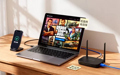 GTA5怎么连接网络服务器，gta5线上模式进不去怎么办