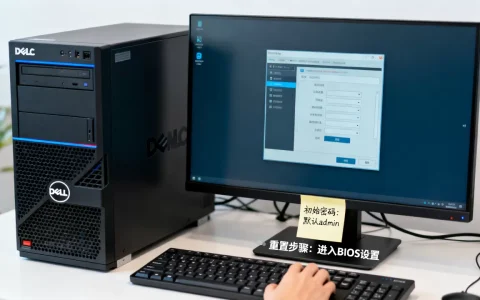 戴尔EMC服务器初始密码是多少，戴尔EMC密码忘了怎样重置