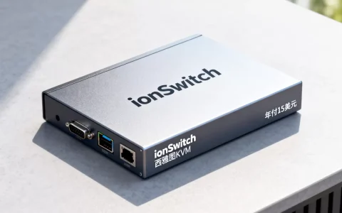 ionSwitch西雅图KVM年付15美元值不值，怎么样？