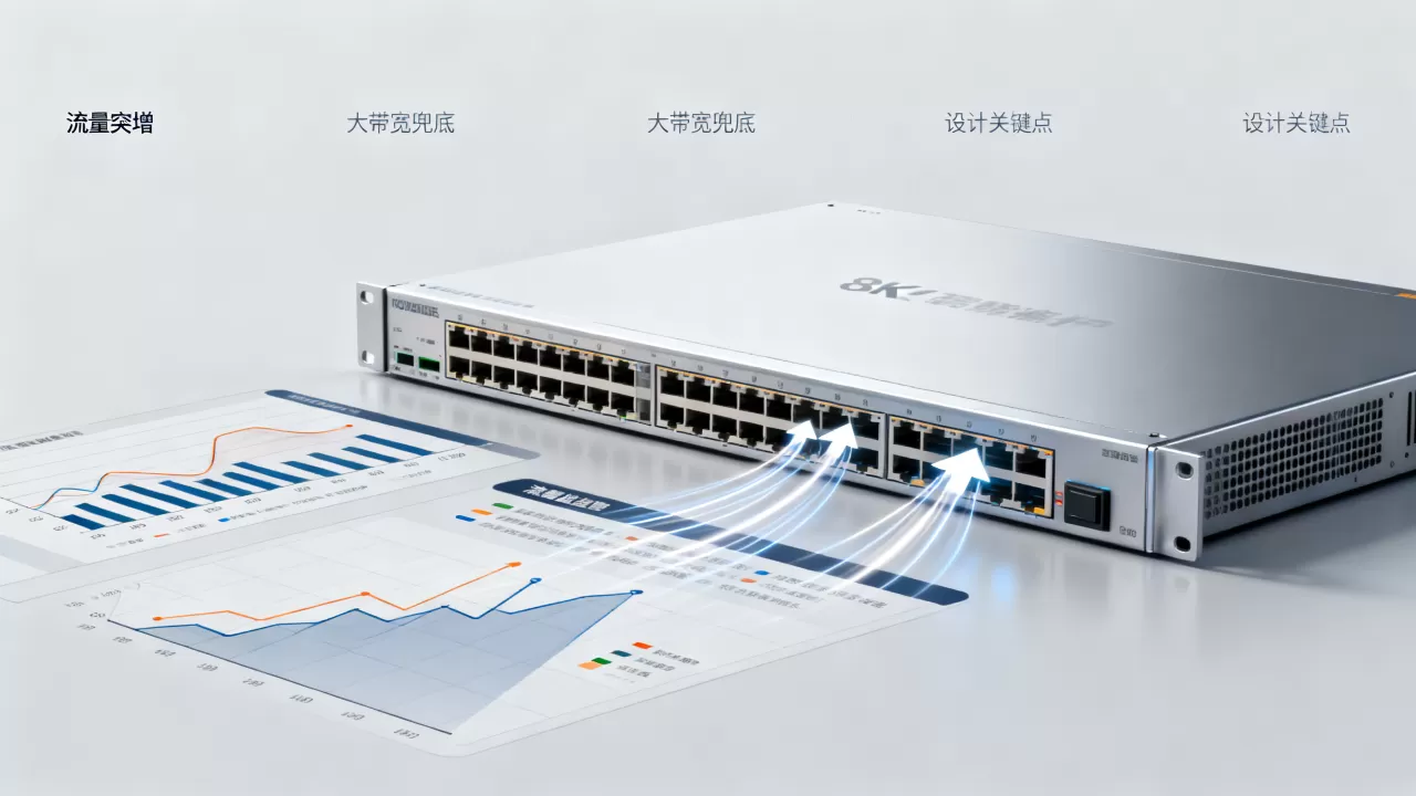 流量突增时大带宽兜底方案怎么设计?,有哪些关键点 流量突增时大带宽兜底方案怎么设计?,有哪些关键点