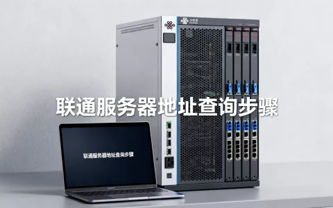 联通网络服务器的地址究竟是多少，在哪里可以查到？
