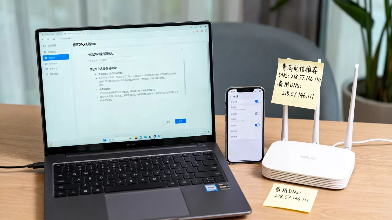青岛电信DNS怎么设置最稳,如何修改DNS服务器地址 青岛电信DNS怎么设置最稳,如何修改DNS服务器地址