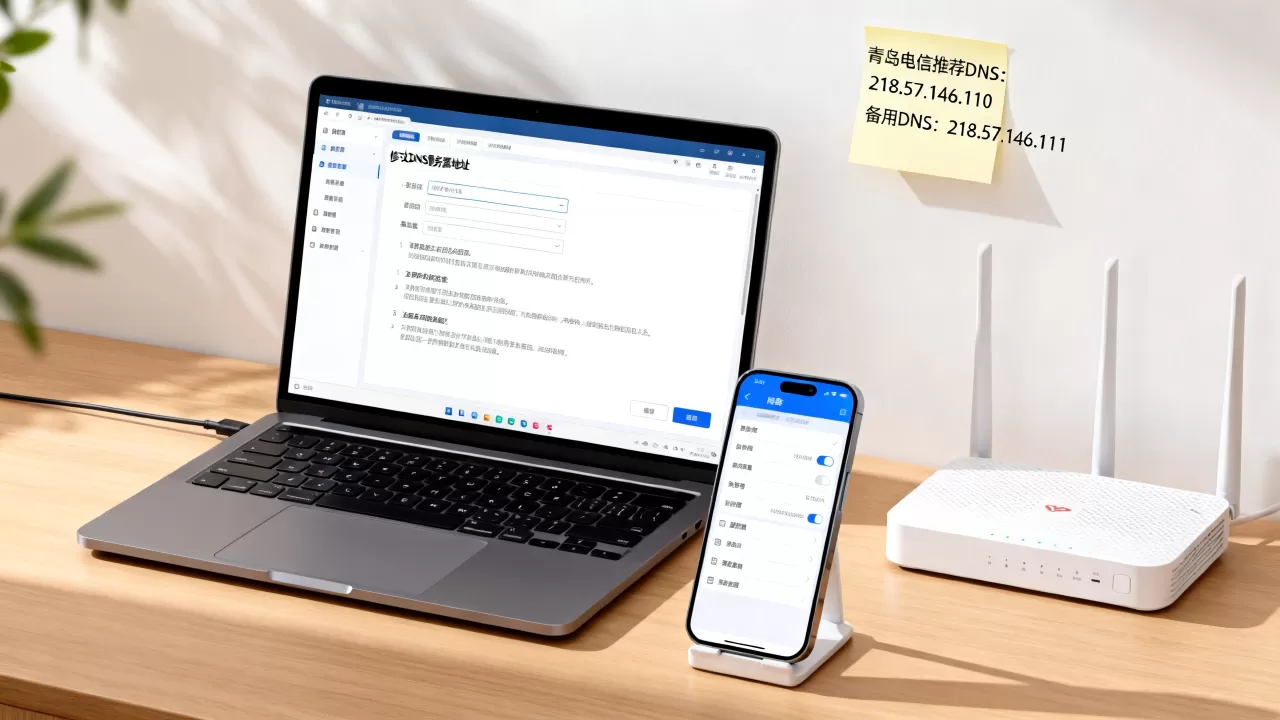 青岛电信DNS怎么设置最稳,如何修改DNS服务器地址 青岛电信DNS怎么设置最稳,如何修改DNS服务器地址