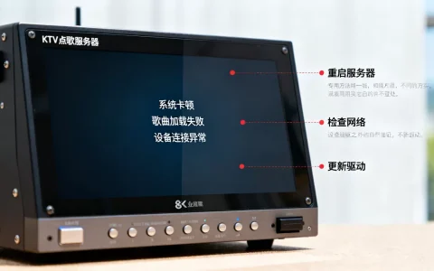 KTV点歌服务器有哪些常见问题，怎么解决？