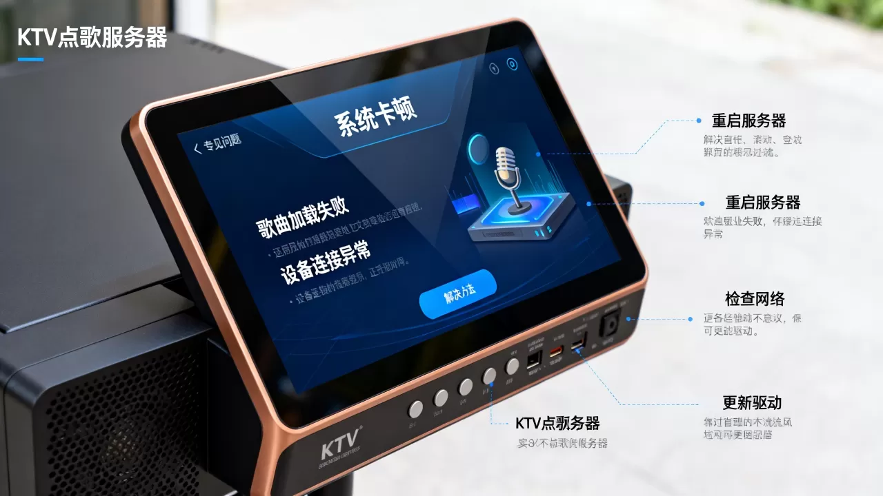 KTV点歌服务器有哪些常见问题,怎么解决? KTV点歌服务器有哪些常见问题,怎么解决?