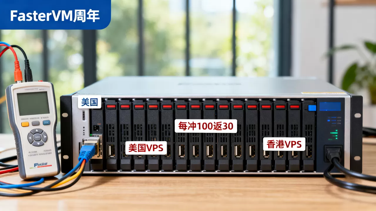 FasterVM周年每冲100返30吗,美国香港VPS怎么选? FasterVM周年每冲100返30吗,美国香港VPS怎么选?