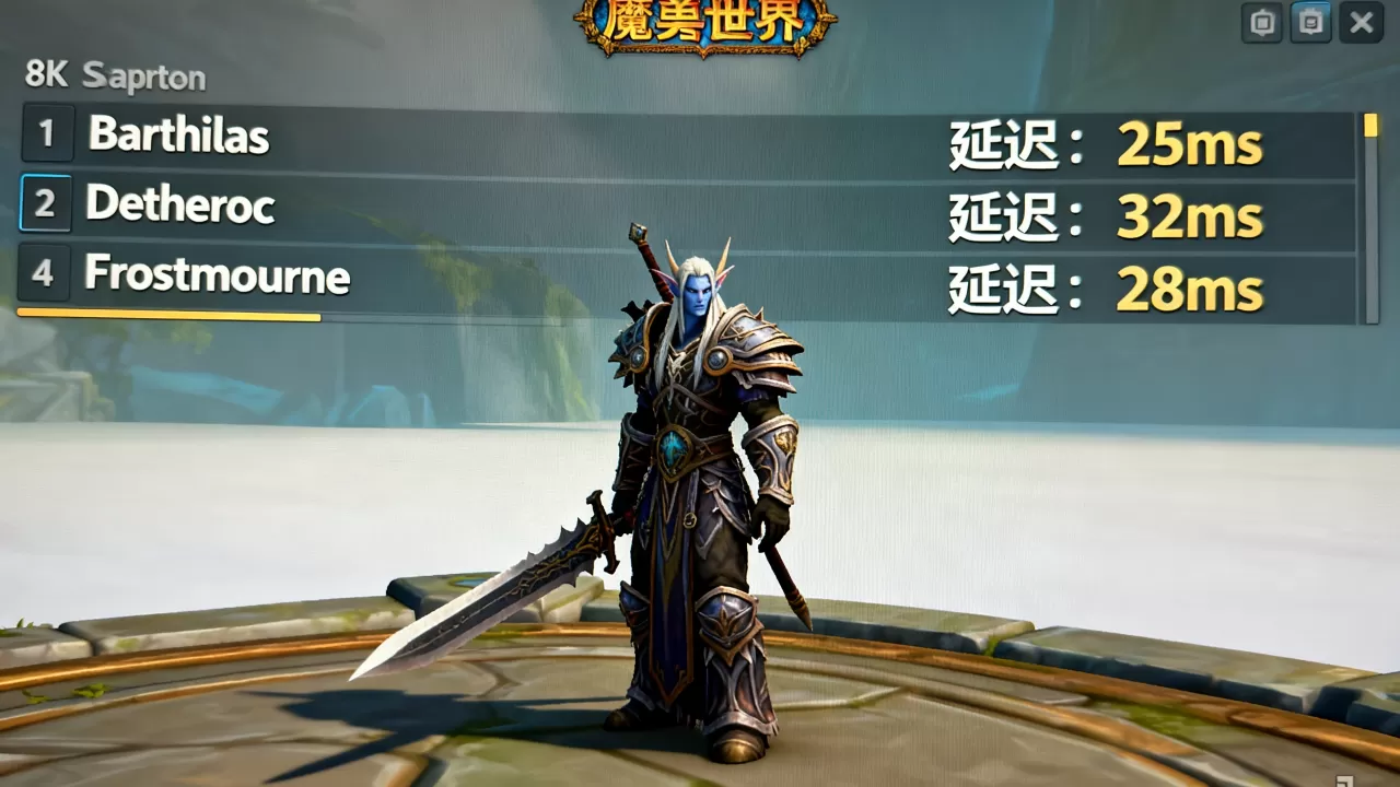 魔兽世界美服服务器有哪些,哪个服务器延迟最低? 魔兽世界美服服务器有哪些,哪个服务器延迟最低?