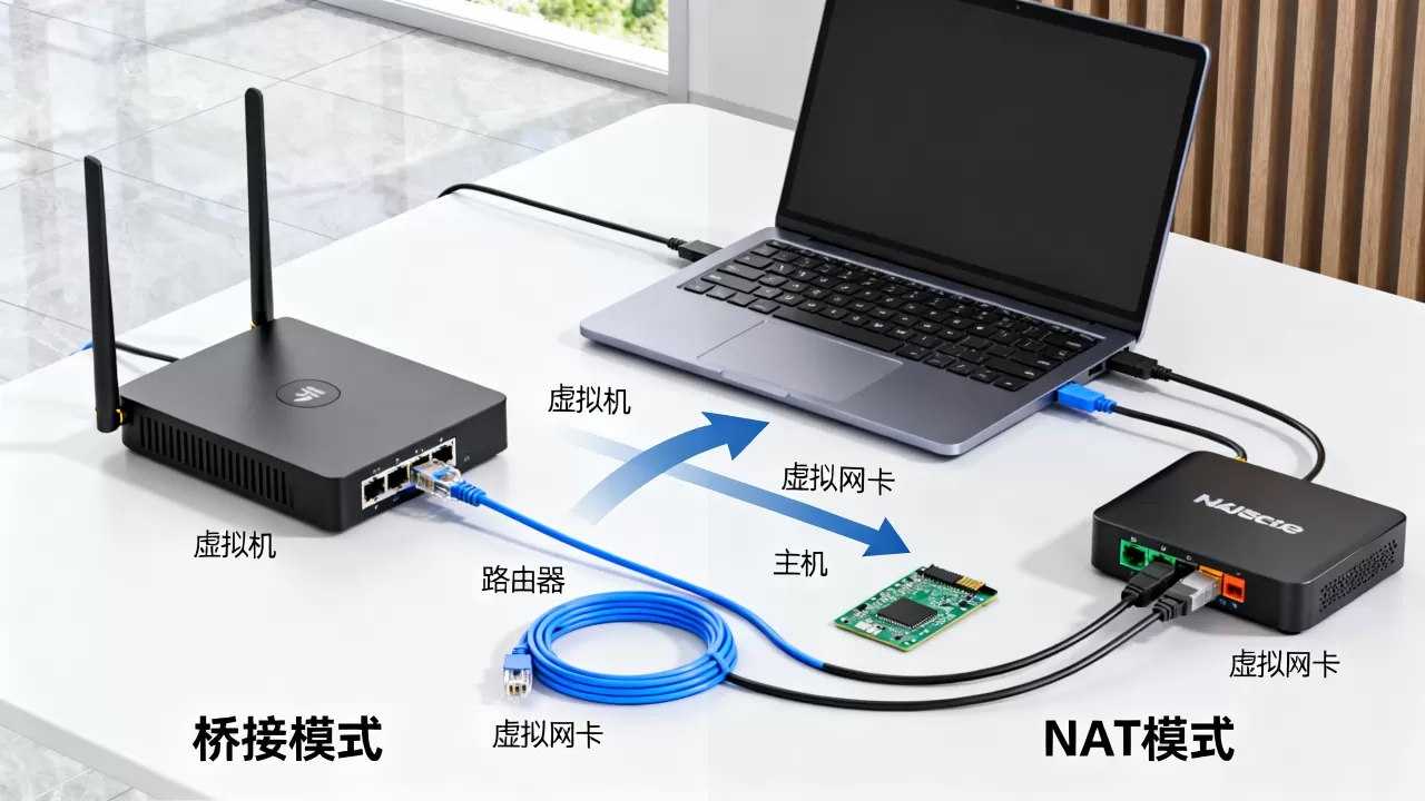 桥联虚拟机怎么用,桥接模式和NAT模式有什么区别? 桥联虚拟机怎么用,桥接模式和NAT模式有什么区别?