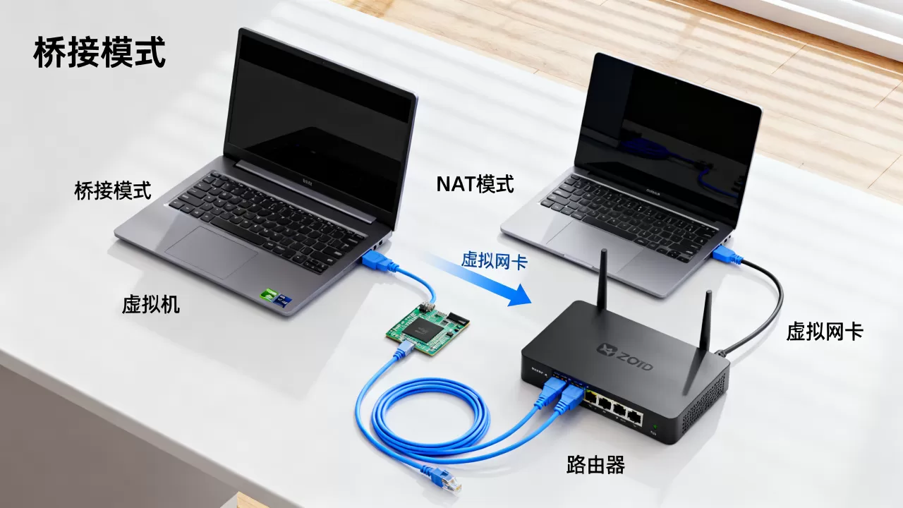 桥联虚拟机怎么用,桥接模式和NAT模式有什么区别? 桥联虚拟机怎么用,桥接模式和NAT模式有什么区别?