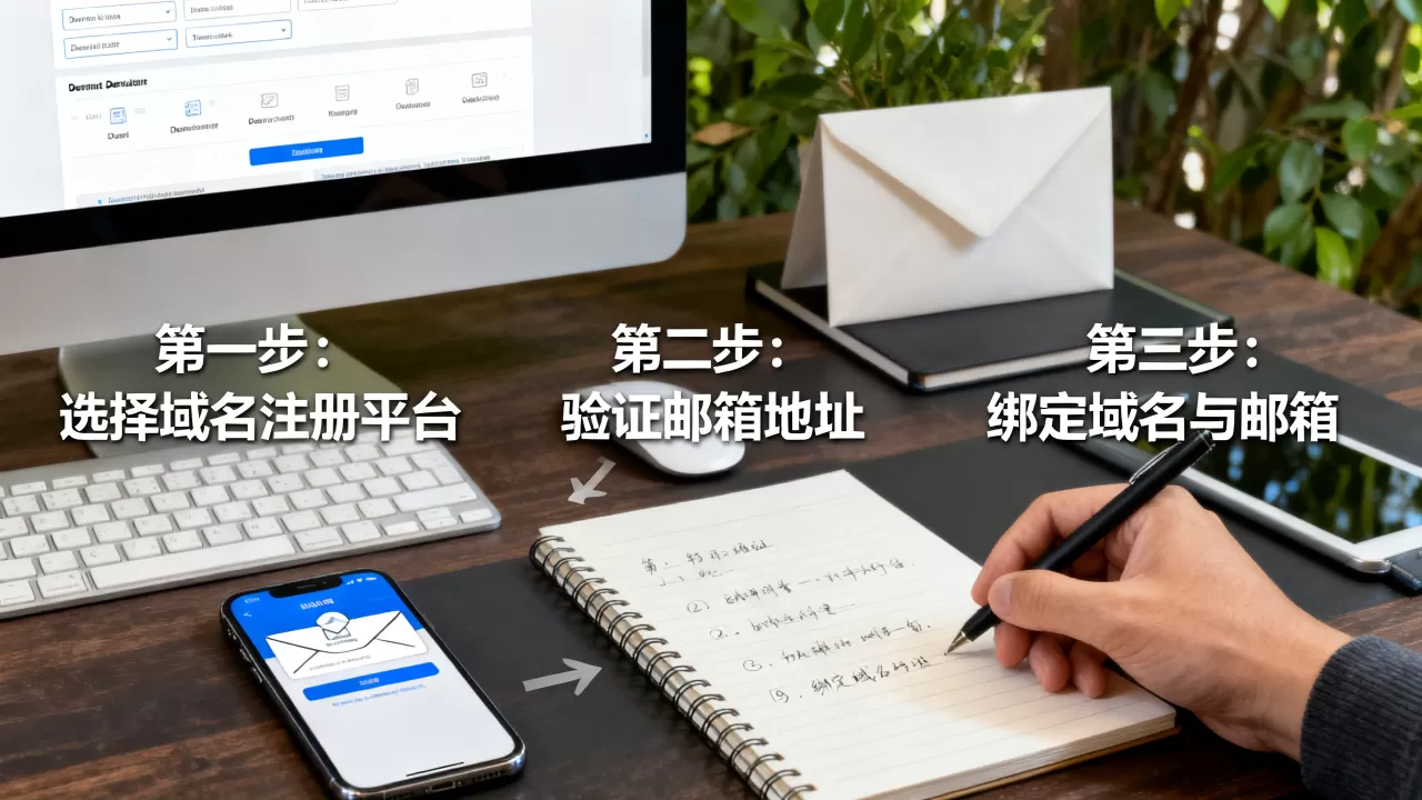 怎么申请自己的域名邮箱?,新手免费详细步骤有哪些? 怎么申请自己的域名邮箱?,新手免费详细步骤有哪些?