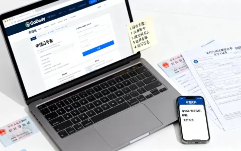 GoDaddy新手申请域名怎么操作，需要哪些资料？