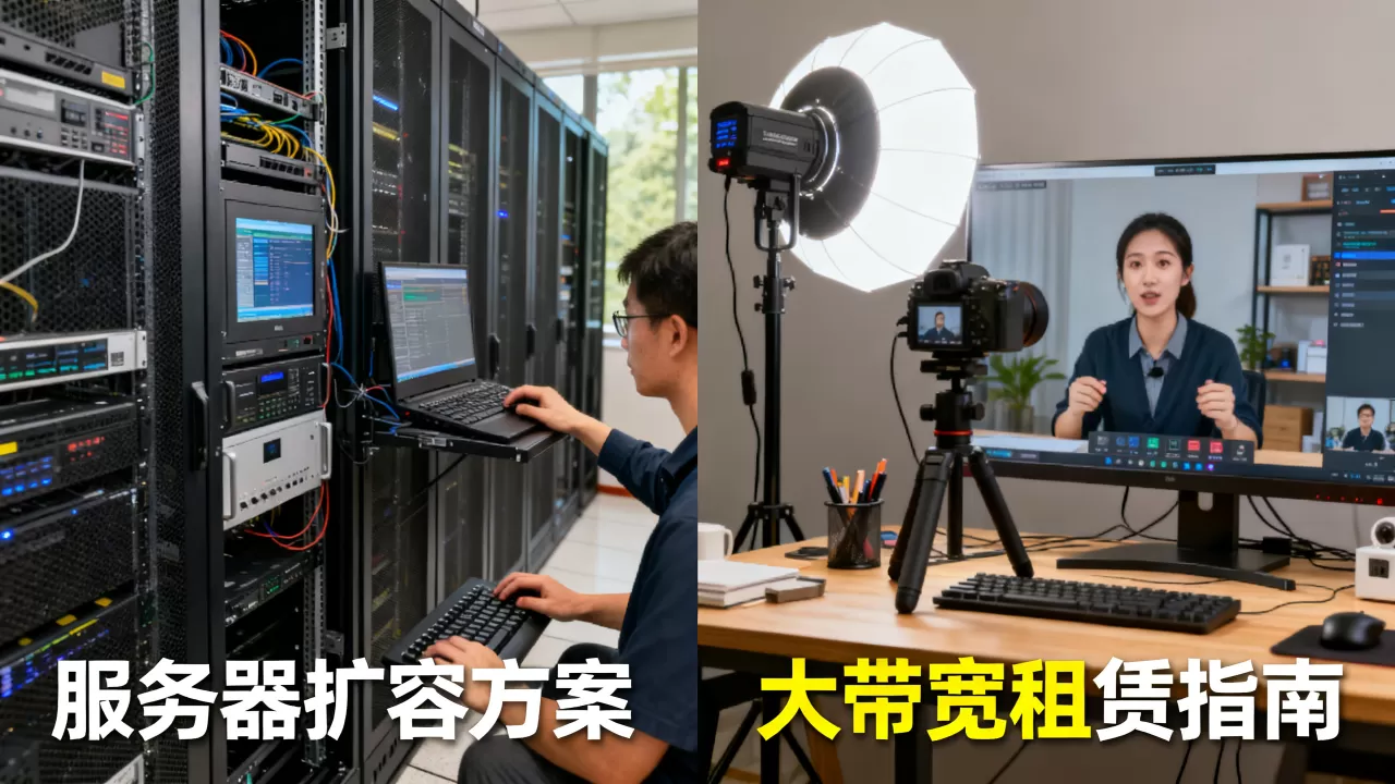 南京直播间在线暴涨如何扩容,大带宽服务器怎么租? 南京直播间在线暴涨如何扩容,大带宽服务器怎么租?