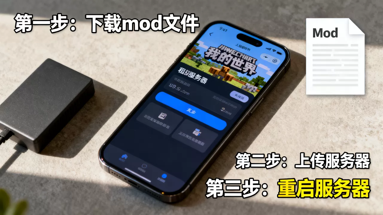 我的世界手机版租的服务器怎么加mod,手机版我的世界mod怎么装 我的世界手机版租的服务器怎么加mod,手机版我的世界mod怎么装