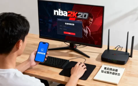 nba2k20连接不到服务器怎么办，是什么原因？
