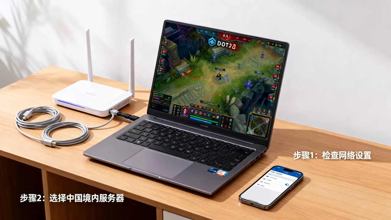 dota2服务器如何设置成中国境内,延迟高怎么办? dota2服务器如何设置成中国境内,延迟高怎么办?
