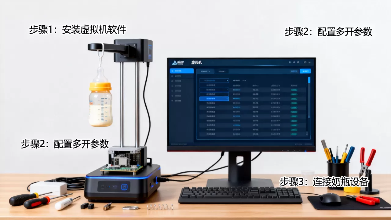 奶瓶挂虚拟机怎么操作,虚拟机多开挂机怎么设置 奶瓶挂虚拟机怎么操作,虚拟机多开挂机怎么设置