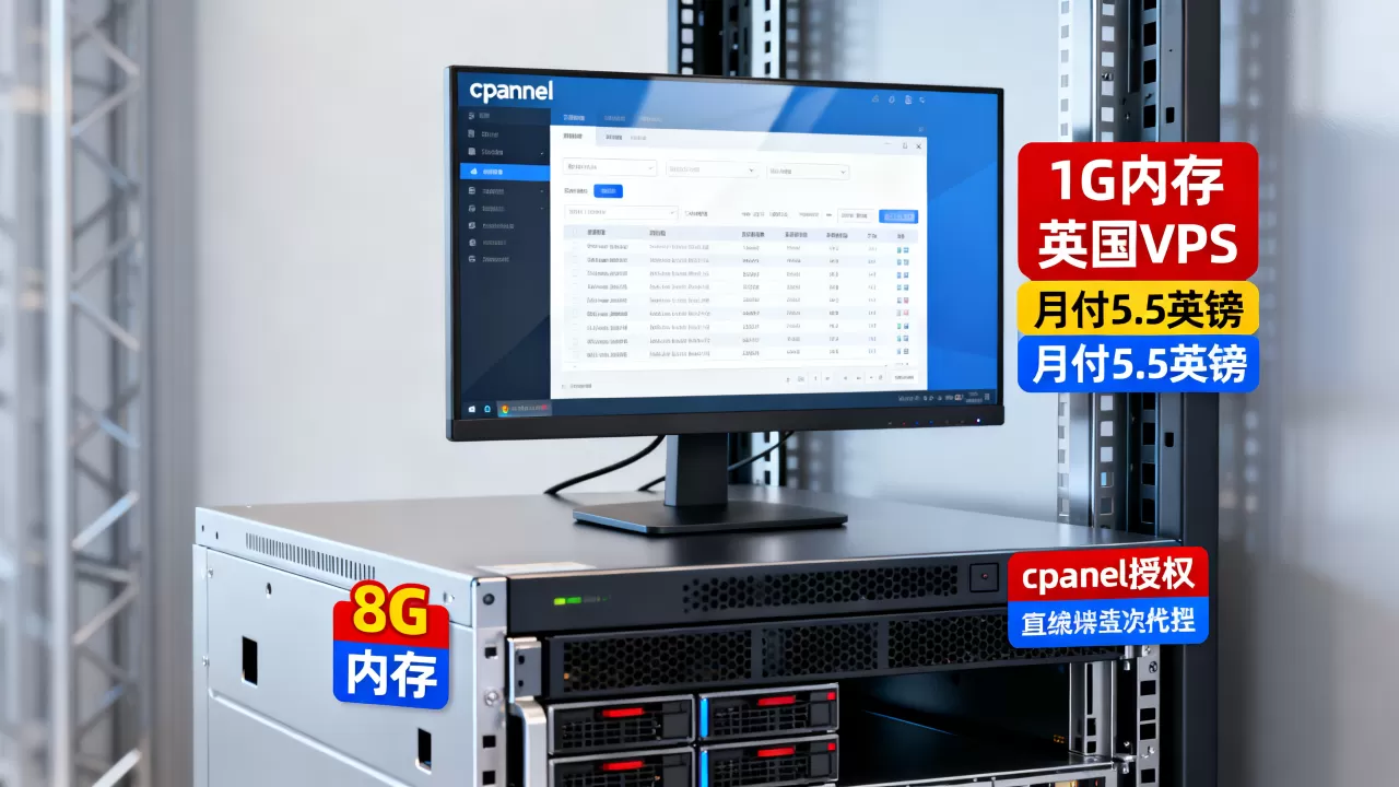 1G内存英国VPS月付5.5英镑划算吗,送cpanel授权值得买? 1G内存英国VPS月付5.5英镑划算吗,送cpanel授权值得买?