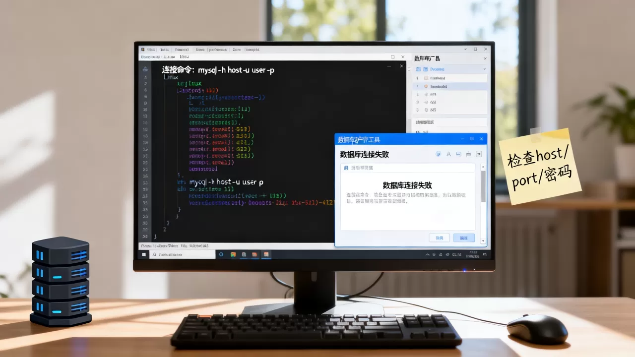 如何在Linux中连接数据库服务器?数据库连接失败怎么办 如何在Linux中连接数据库服务器?数据库连接失败怎么办