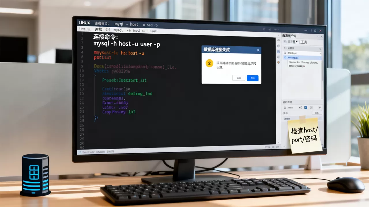 如何在Linux中连接数据库服务器?数据库连接失败怎么办 如何在Linux中连接数据库服务器?数据库连接失败怎么办