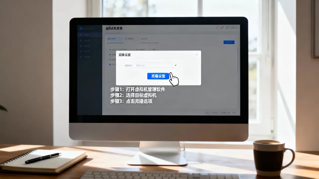 虚拟机克隆在哪里设置?具体操作步骤是什么? 虚拟机克隆在哪里设置?具体操作步骤是什么?