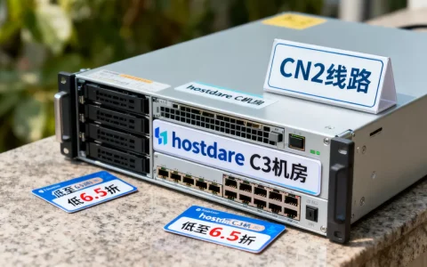 高速VPS哪家便宜？hostdare C3机房CN2线路低至6.5折？