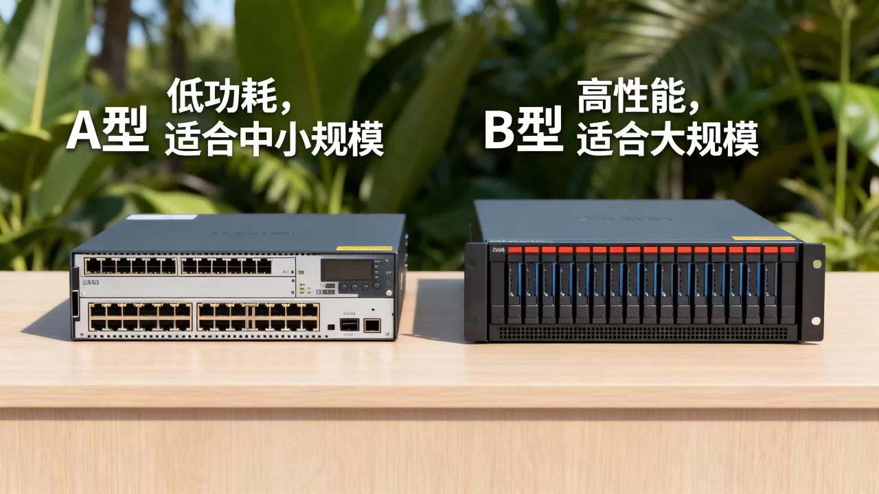 网络服务器怎么区分A型和B型,哪种性能更好? 网络服务器怎么区分A型和B型,哪种性能更好?